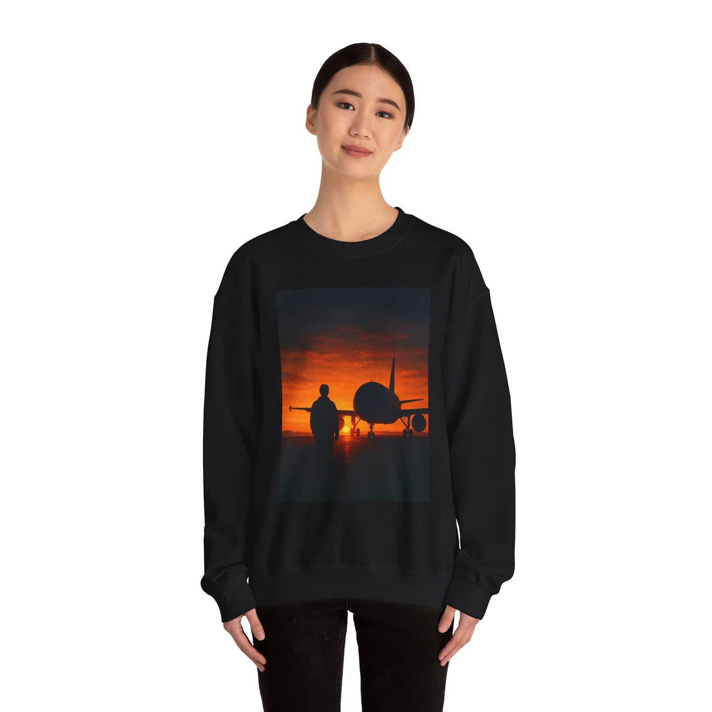 Pilot Sunset Crewneck Sweatshirt