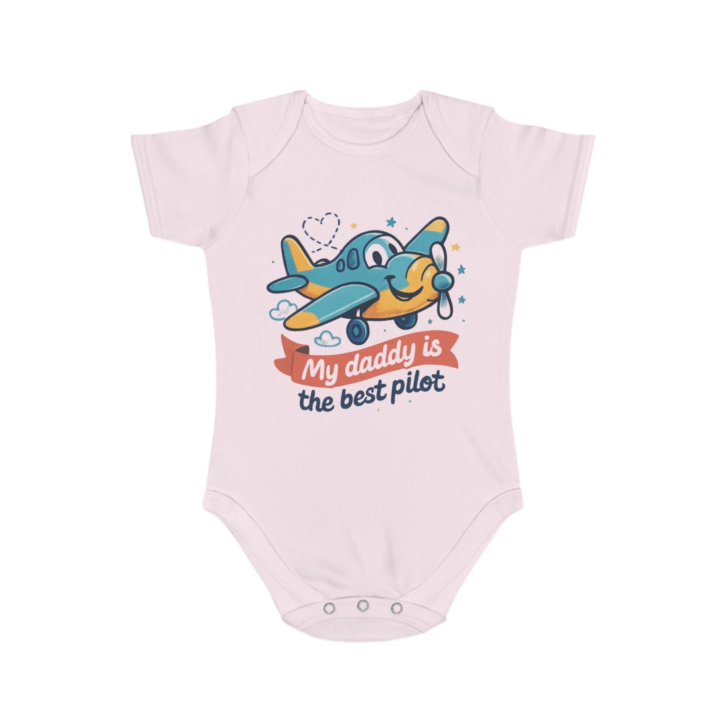 My Daddy is the Best Pilot Baby Bodysuit