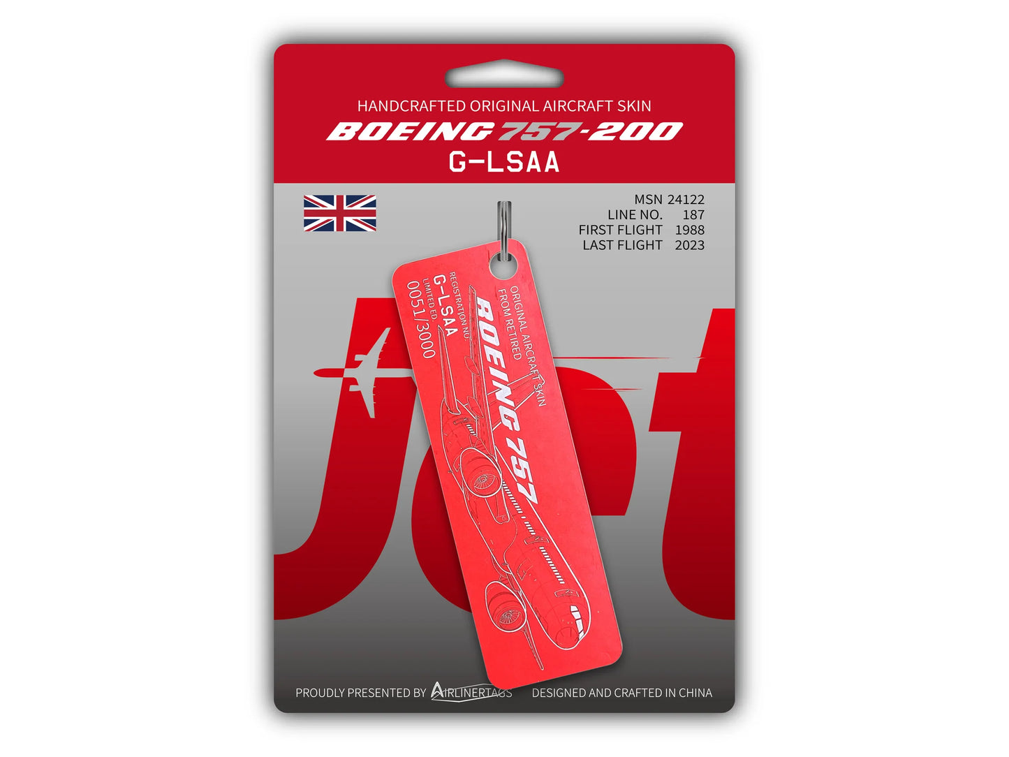 Boeing 757-200 ex-G-LSAA