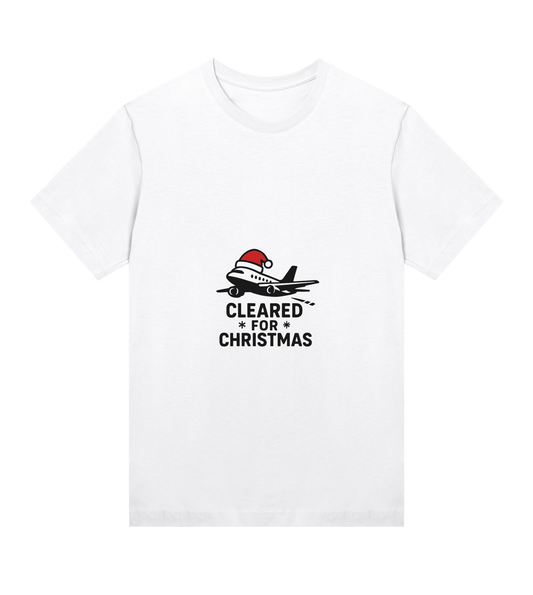 Cleared for Christmas Woman's aviation t-shirt